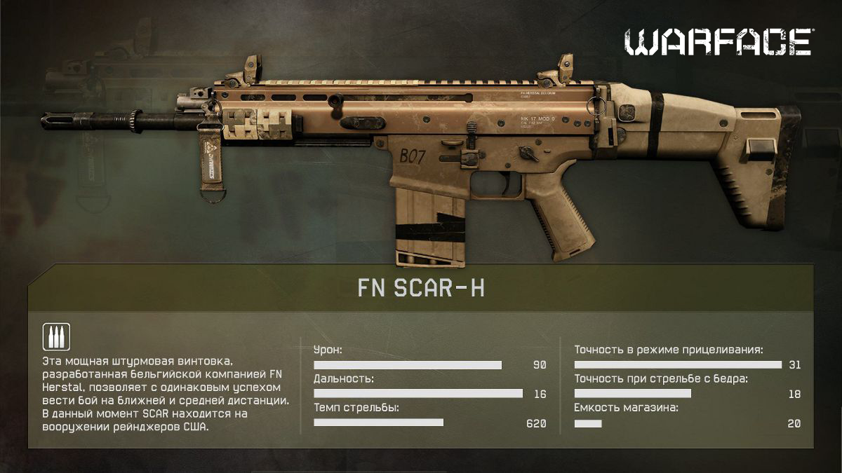 FN SCAR-H возвращается! | WARFACE