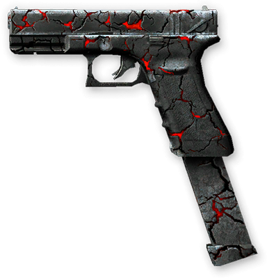Камуфляж «Магма» для Glock 18C