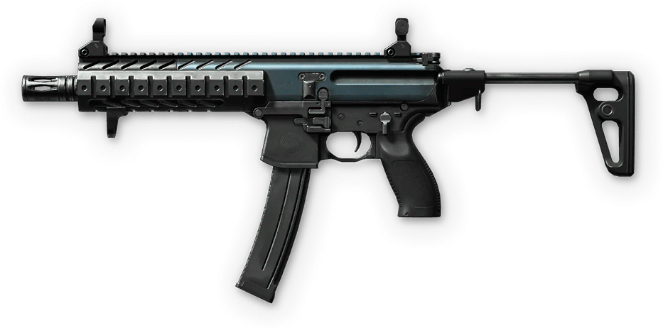 SIG MPX SBR Custom Снижен разброс в режиме прицеливания. Емкость магазина увеличена до 36 (было 32). Боезапас увеличен до 180 (было 160).