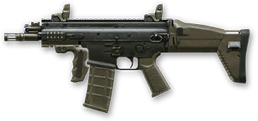 Камуфляж «Полигон» для FN SCAR‐L PDW