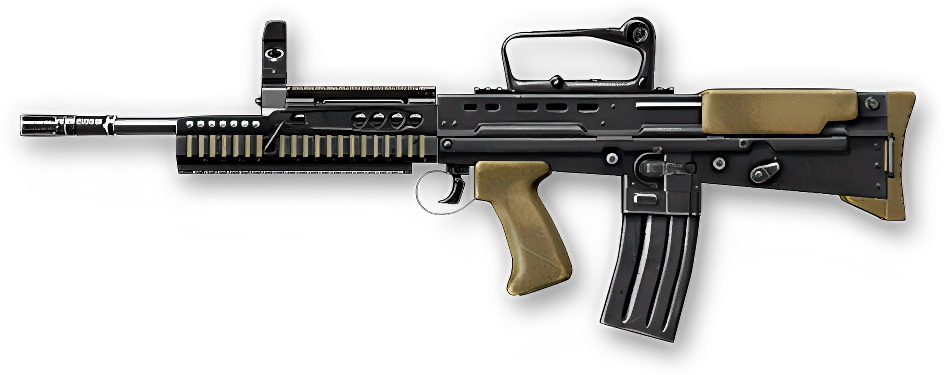 Золотой Enfield L85A2 Custom — Warface